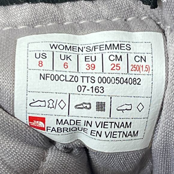 The North Face Thermoball Lace II Boots Women 8 Gray Suede Insulated Winter Snow - Picture 11 of 12